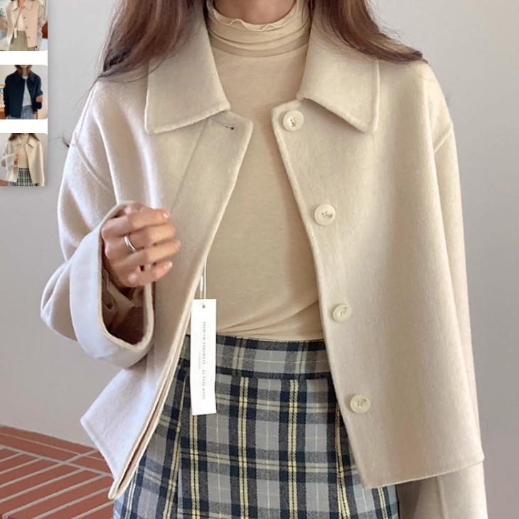 即納あり コート レディース ラシャ ステランコート 洋服 ショート丈 アウター オーバーコート 冬 レディースファッション 20代 30代 40代 50代