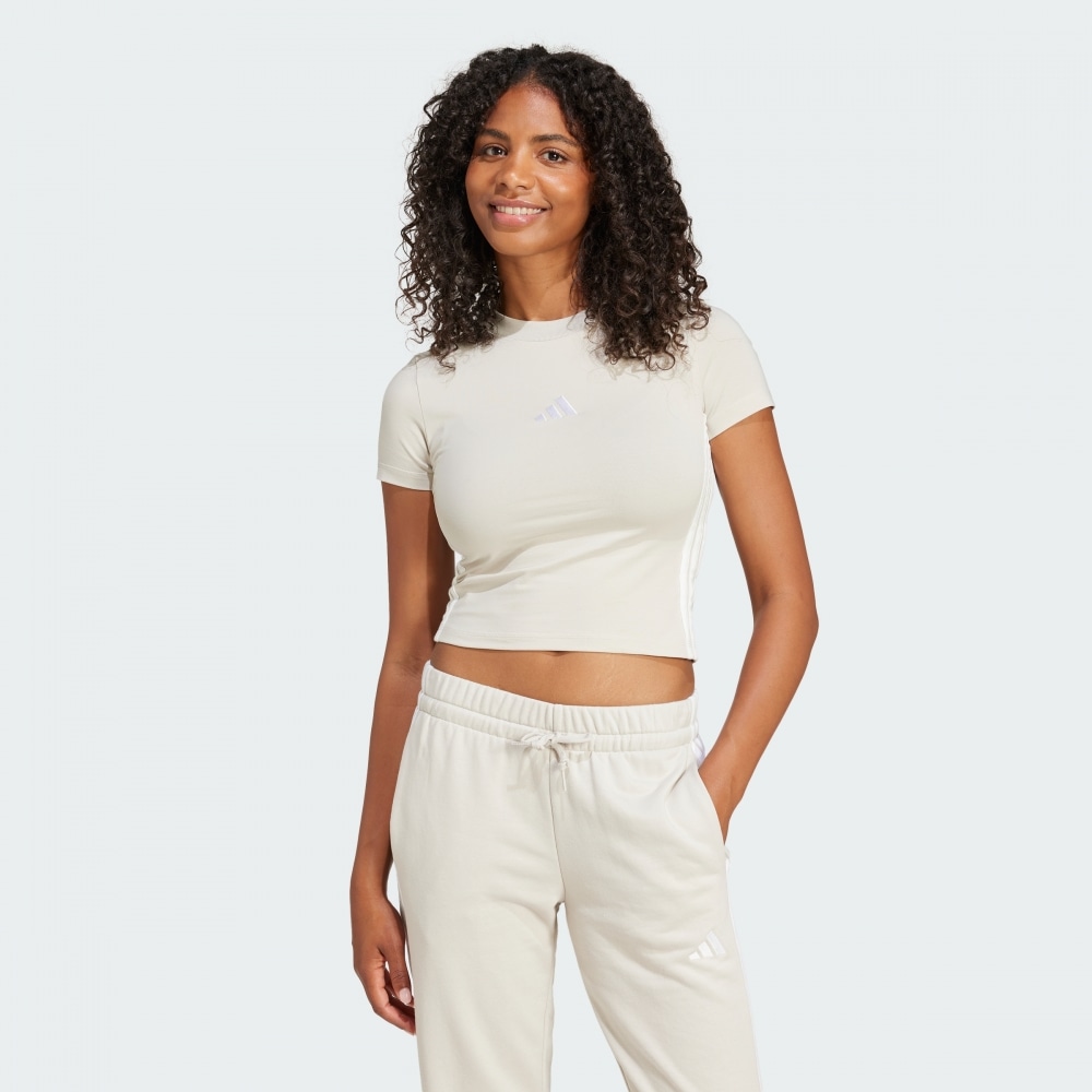 アディダスエッセンシャル 3S スリムベビー T シャツ JE1247