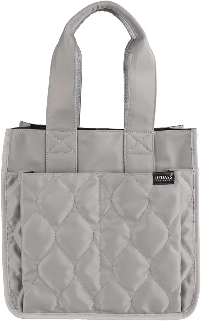 リズデイズ トートバッグ レディース 大きめ ナイロン 仕切り付き トートバッグ a4 軽量 上品 キルティング おしゃれ 肩掛け 通勤 通学