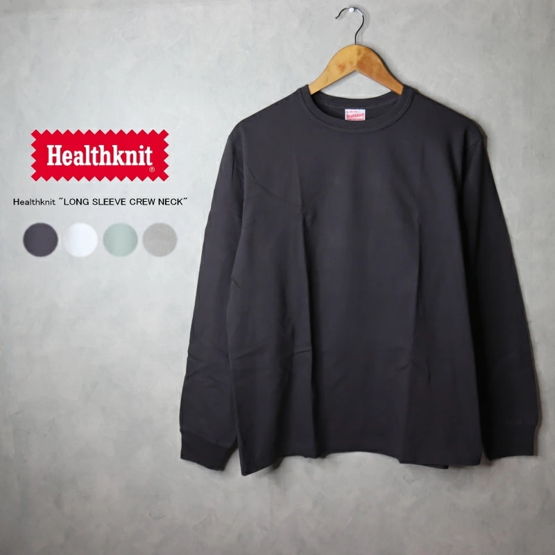 トンプキンス クルーネック長袖Tシャツ 213 ヴィンテージブラック オフ カーキ ミント