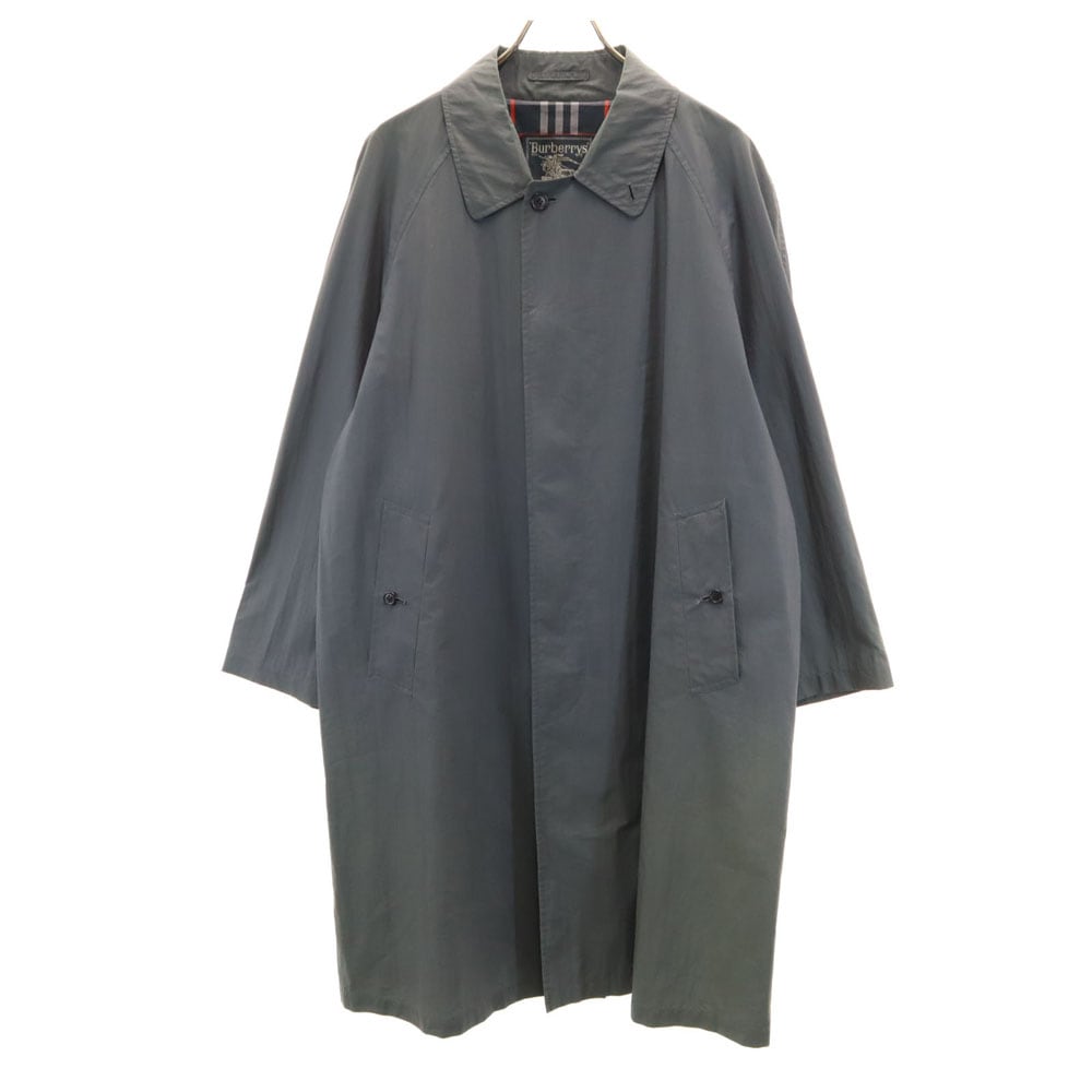 バーバリーズ 90s オールド ステンカラーコート 92-170-5 チャコールグレー Burberrys メンズ 古着