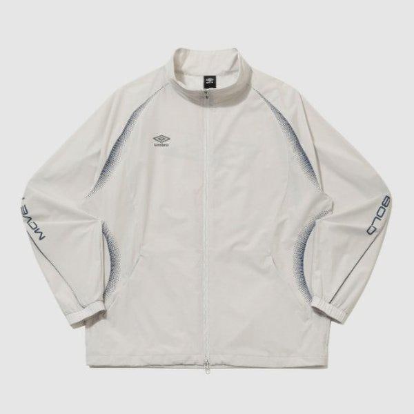 ウィンドブレーカー VQA UR221SJK51-WGR スローキック冷感スタンドネックウィンドブレーカージャケット / WHITE GREY