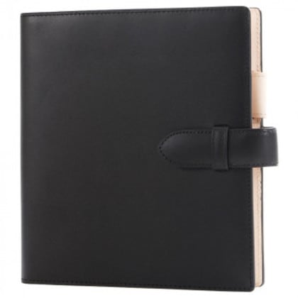 ASHFORD アシュフォード システム手帳 キュリオ HB×WA5 15mm belt ブラック 6128-011