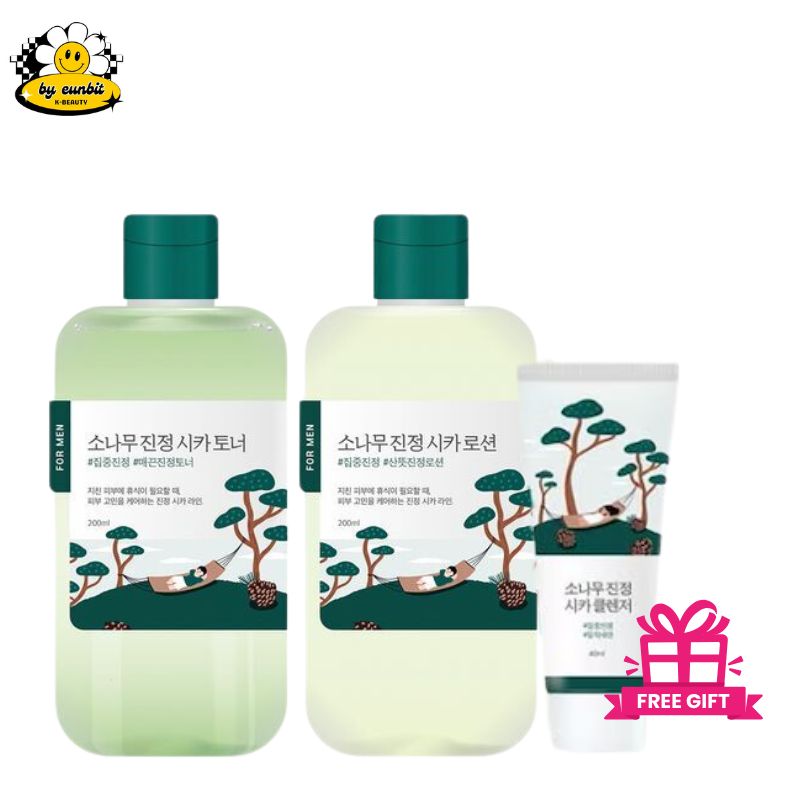 フォーメン 松の木 鎮静 トナー/ローション 2種セット(+クレンザー40ml 含む)