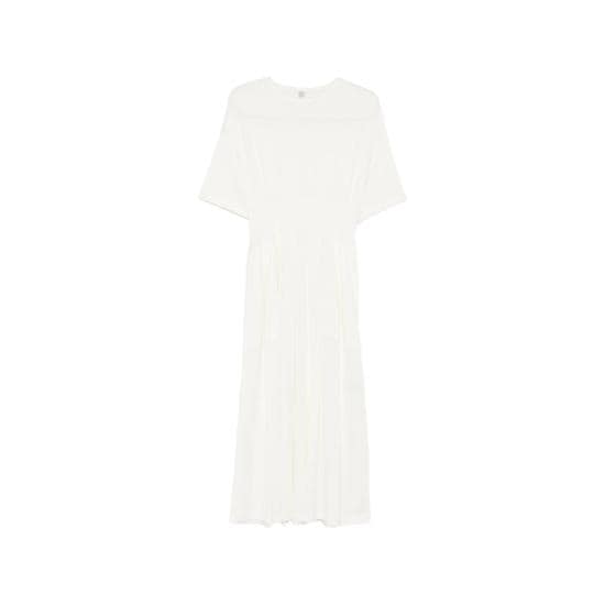 TOTEME Women Dresses 253 WRD0253 FB0447 059 OFFWH WHITE