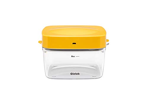 Cielob セーロブ 自動真空キャニスター スクエアタイプ 食材保存容器コンテナ ((1.0L：イ