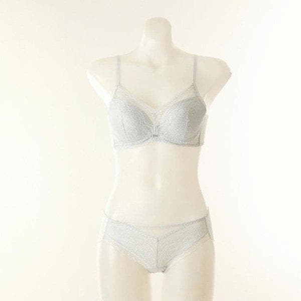 (正常) Gカップアッシュメモリ ver.2 サイドカバーアップ 女性ブラ + ヘムパンティーセット_C VBR9001GPTHLG_C