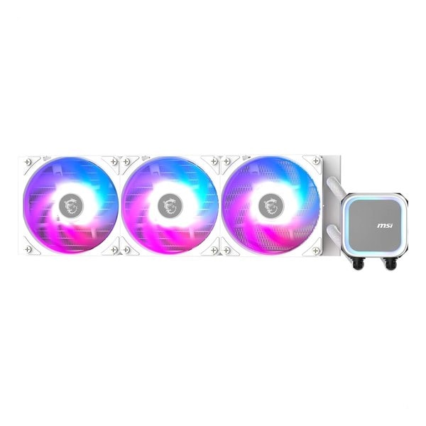 水冷CPUクーラー 120mmファンｘ3 ホワイト MAG CORELIQUID A13 360 WHITE 9,086円