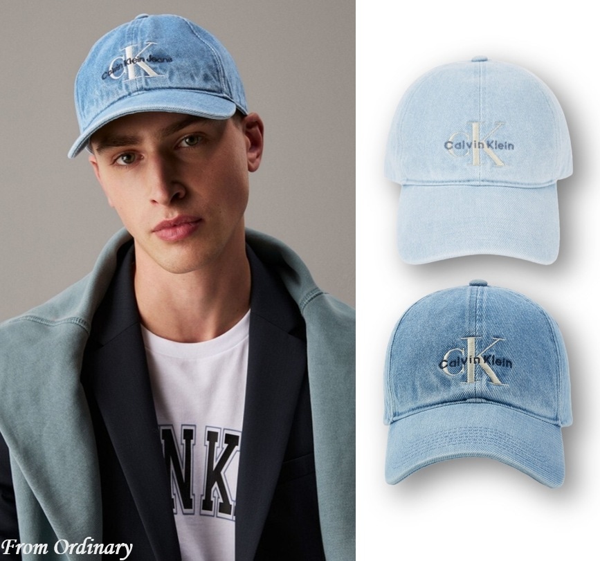 モノグラムロゴエンブロイダリーデニムキャップ (4G5007G)