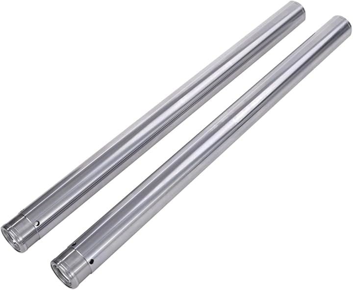 互換品ホンダ 用 VTR250 MC33 フロントフォーク インナーチューブ 左右 2本 セット 1台分 シルバーメッキ 補修 交換 社外品 カスタム パーツ