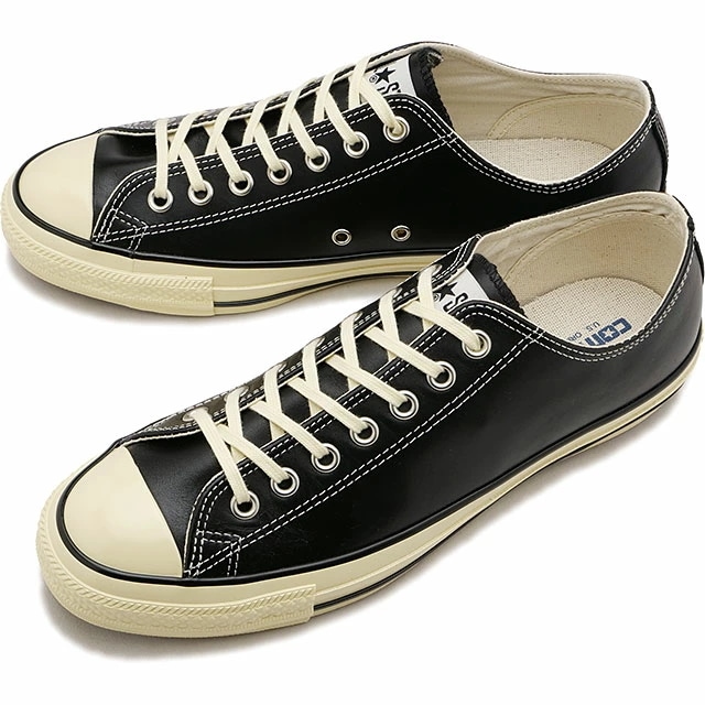 スニーカー レザー オールスター US OX [31313520] LEATHER ALL STAR US OX メンズ 靴 ローカット シューズ 男性用 BLACK