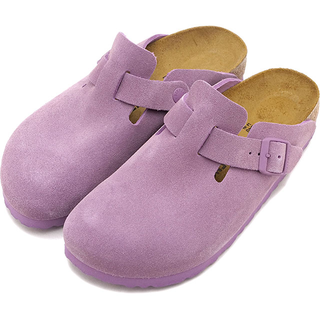 サンダル ボストン [1030681] BOSTON レディース ドイツ製 クロッグ コンフォートサンダル 健康サンダル MAUVE SUEDE-LEATHER 正規取扱店