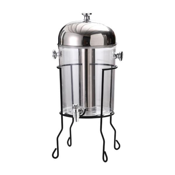 8リットルジュースディスペンサーとスタンド多機能軽量ティーミルクバケツアイスドリンクディスペンサー結婚披露宴