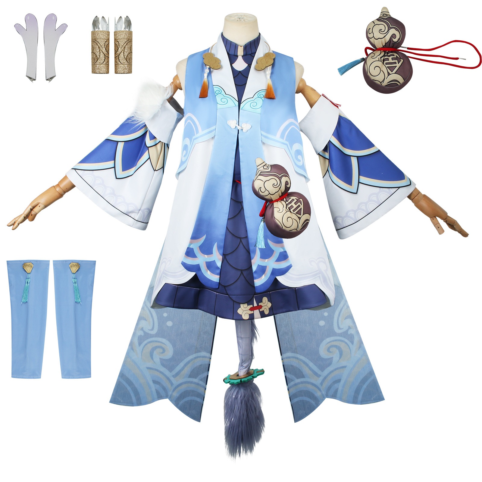 【2025新作】コスプレ 仮装崩壊星穹鉄道cos服白露コスプレ衣装二次元アニメ演出服 イベント用品