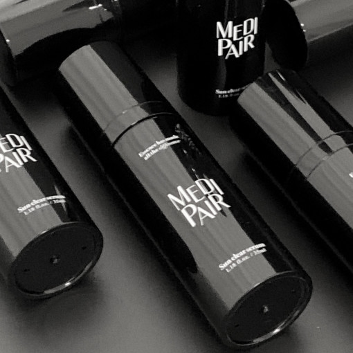 [韓国の人気商品]メディペア サン クリアセラム 35ml セラム型 日焼け止め SPF50 + / PA++++ / マスクパック追加贈呈