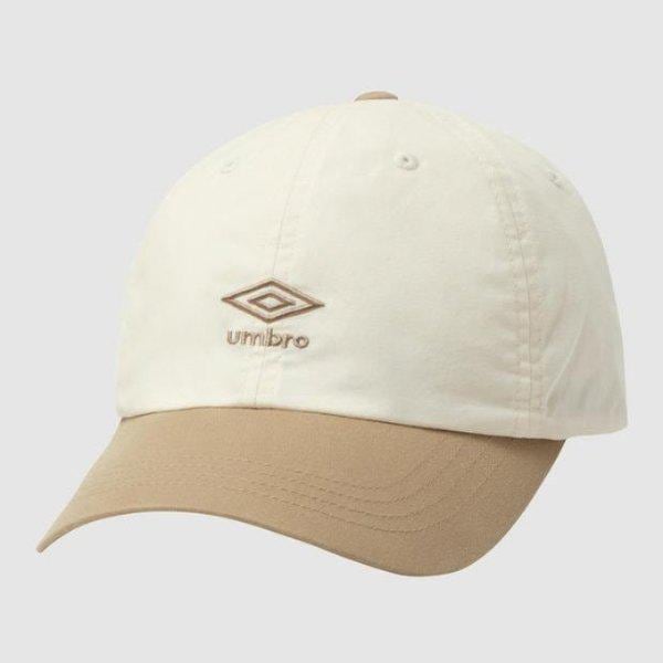 M帽子LQC UQ123CCP21-CRMツートンエッセンシャルボールキャップ CREAM