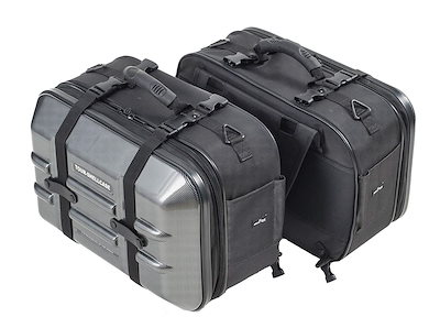 TANAX タナックス　サイドバッグ　ツアーシェルケース　シルバー　新品 タナックス(TANAX) バイク用サイドバッグ MOTOFIZZ ツアーシェルケース