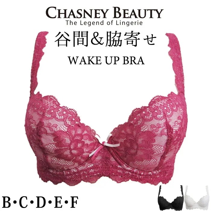 育乳ブラ 昼 チェスニービューティー CHASNEYBEAUTY WAKE UP BRA ウェイクアップブラ CHICAGO LACE シカゴレース 3/4カップブラー CB870/FJ3 A