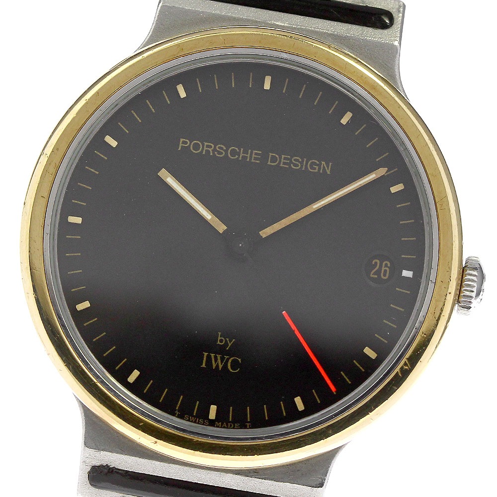 ポルシェデザイン Porsche Design by.IWC デイト クォーツ ボーイズ _803714【中古】