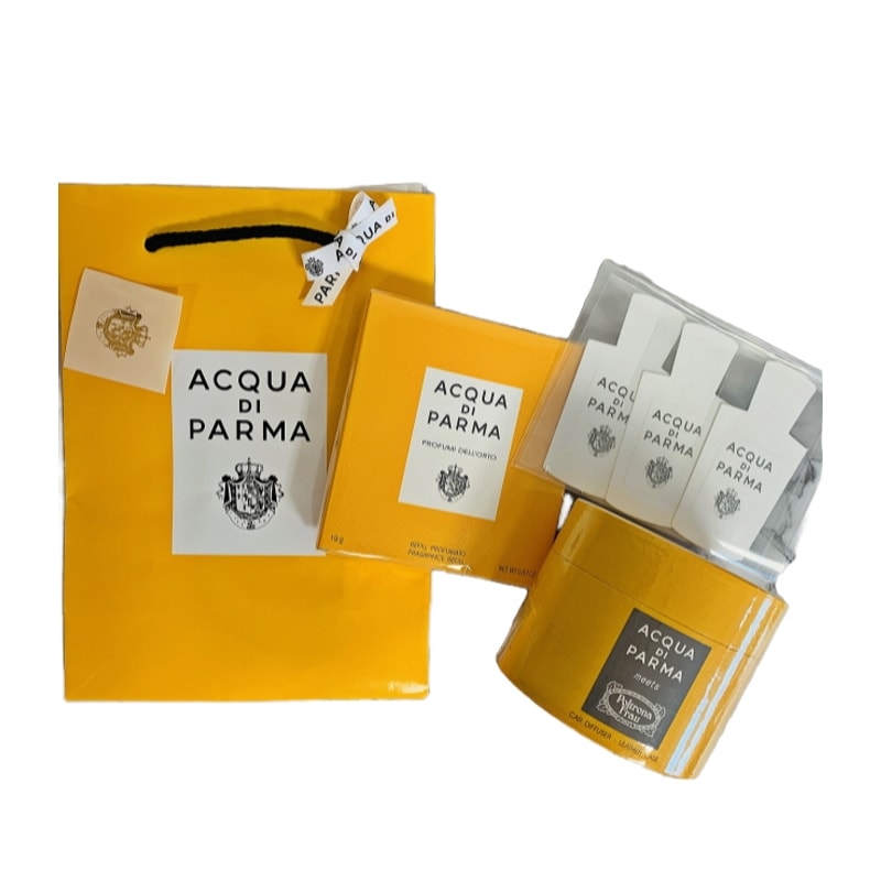 [国内百貨店]アクアディパルマ車両用香料セット本造/ショッピングバッグ