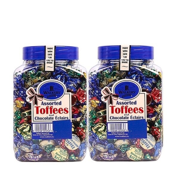 ウォーカーズ アソテッド トフィーアンドチョコキャラメル 1.25kg 2個