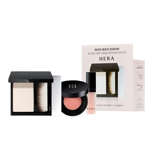 エアリーパウダープライマー 8.5g+クッションブラッシャー 5g+リップトリートメント 4g