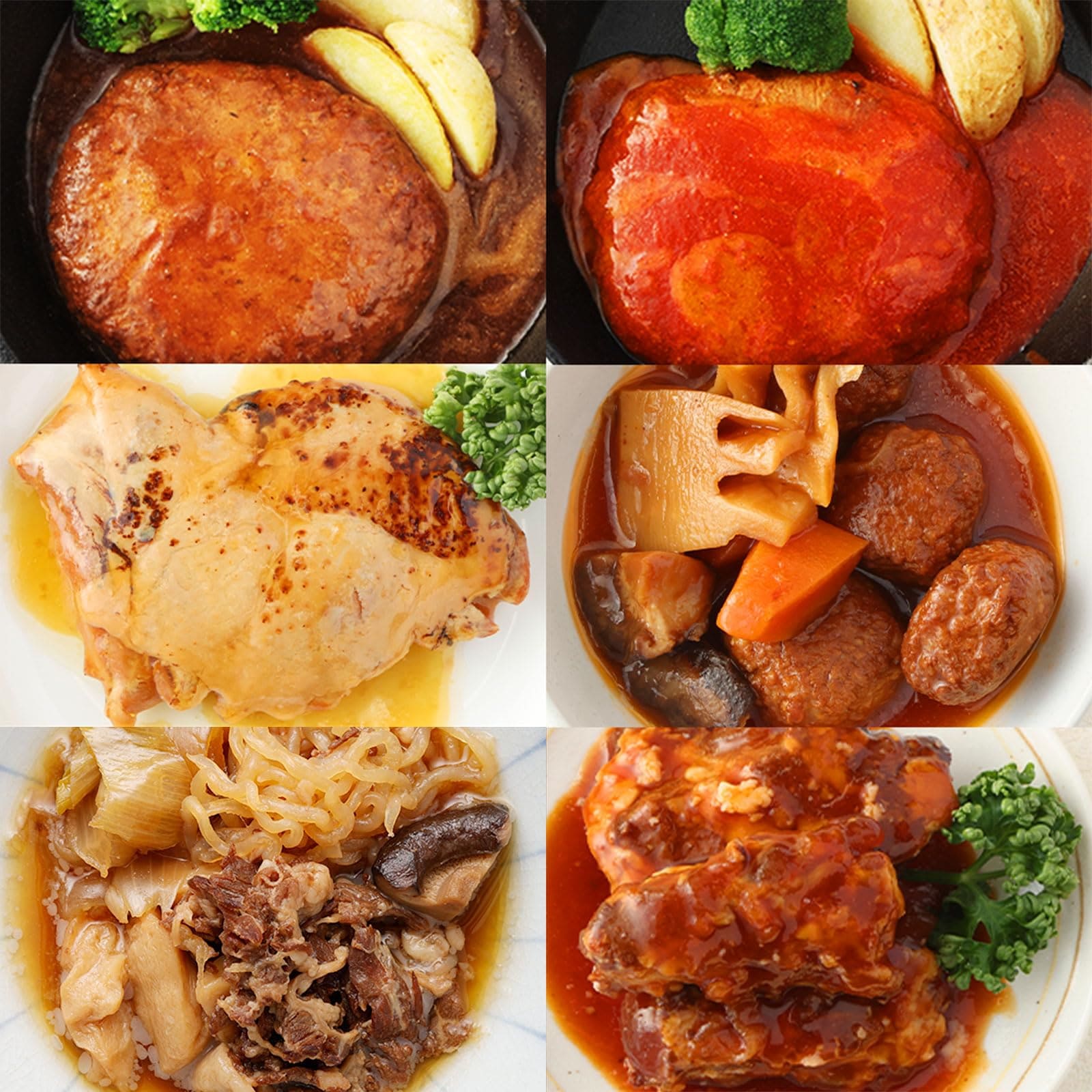 【お肉のおかず 12食 大容量】uchipac メインディッシュ 6種 無添加 長期保存 惣菜セット 詰め合わせ ストック [常温備食生活 うちのや]