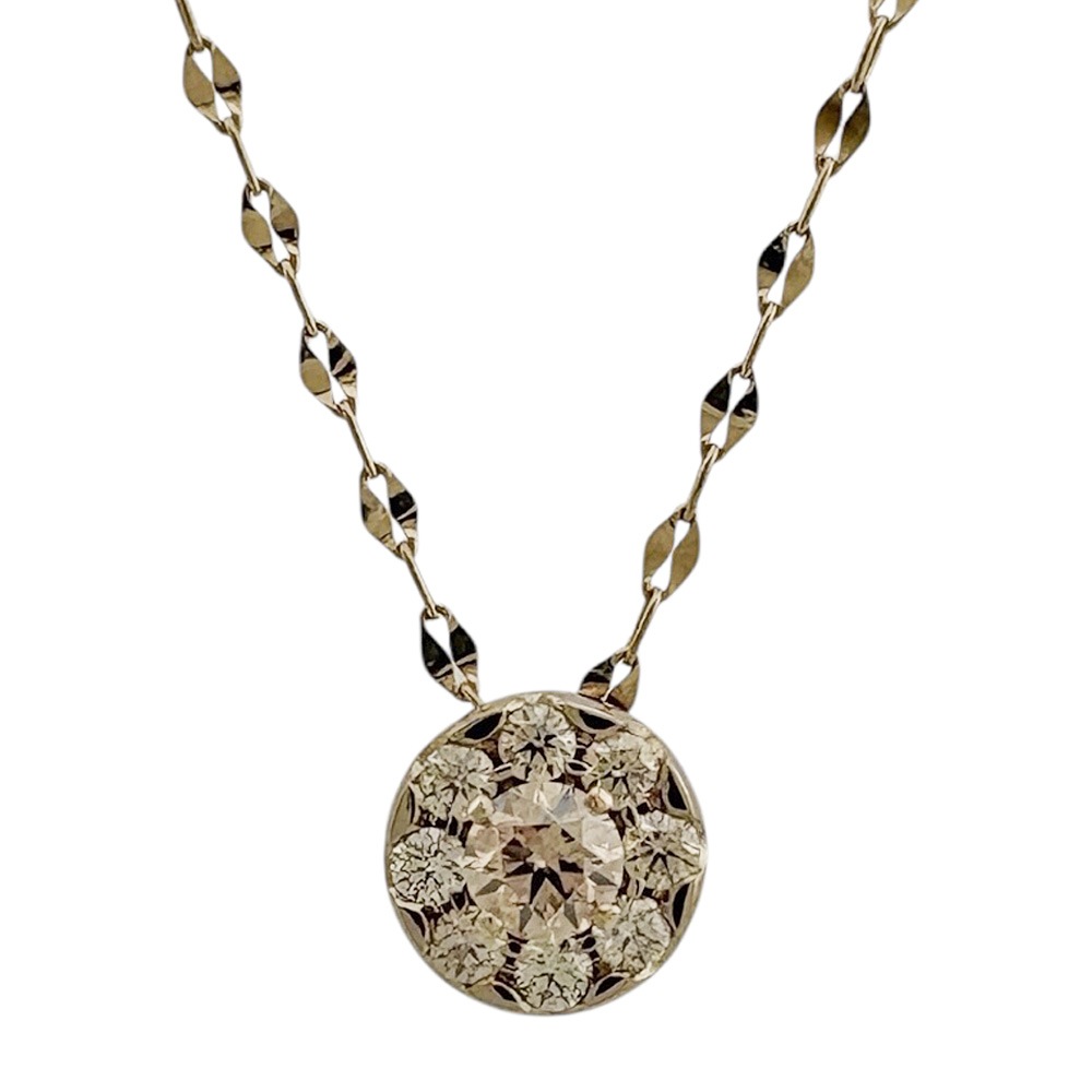 カシケイ アダマス ネックレス 18金 K18ホワイトゴールド ダイヤモンド KASHIKEY 中古 美品 90,750円