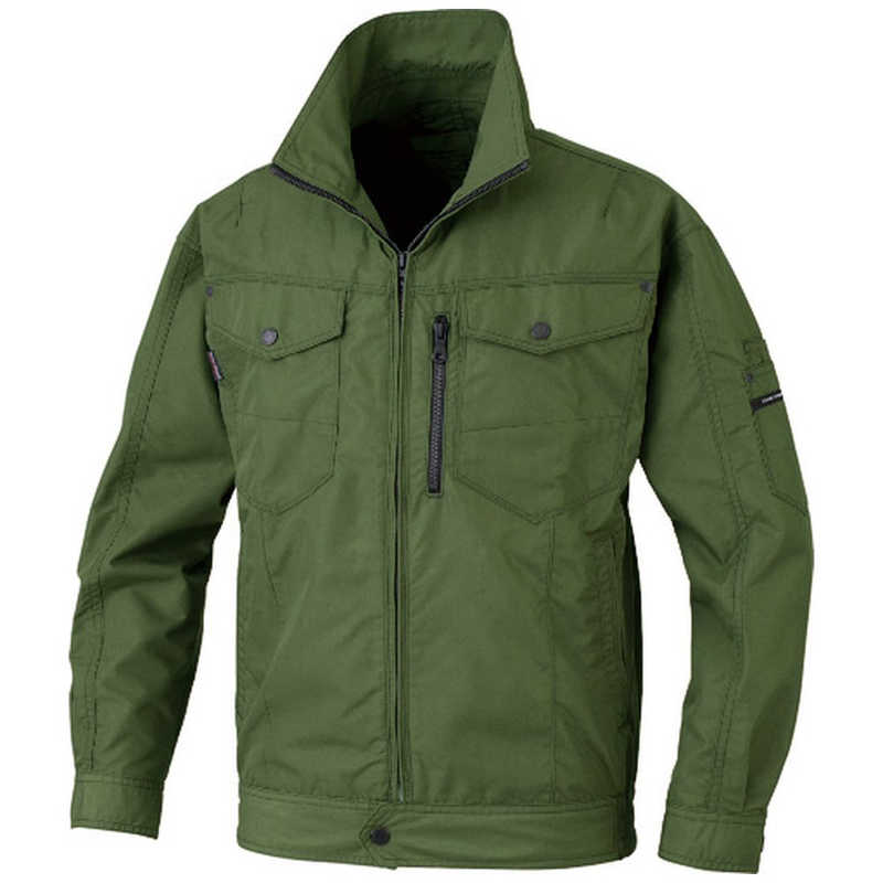 ビッグボーン商事　bigborn(ビッグボーン) 空調風神服 長袖ジャケット [ディープグリーン/6Lサイズ]　BK6077S-47 6L