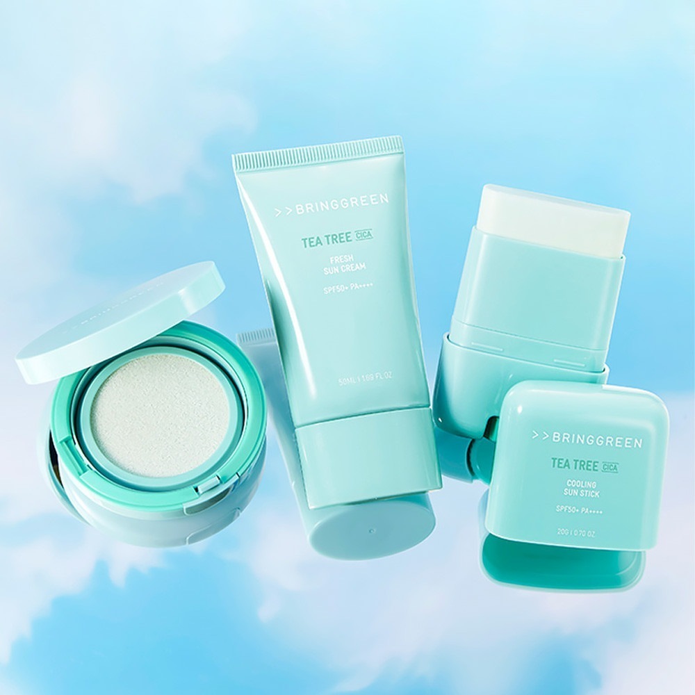 ブリングリーンティーツリー·シカ·サンケア 3種セット 割引販売