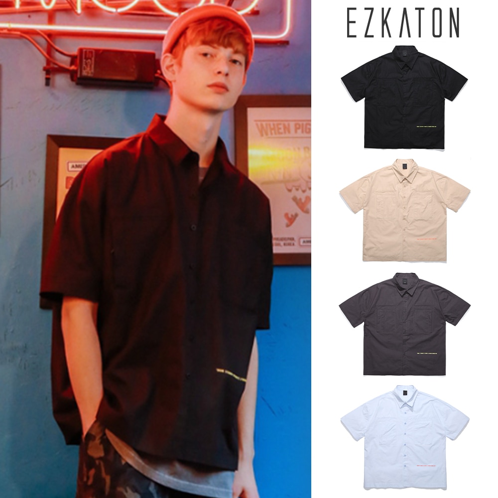 [EZKATON] Relive short sleeve shirts