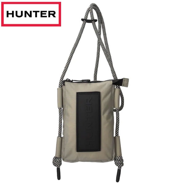 ハンター HUNTER トラベル リップストップ リサイクル ナイロン フォンポーチ ショルダーバッグ UBP1514NRS-BEC