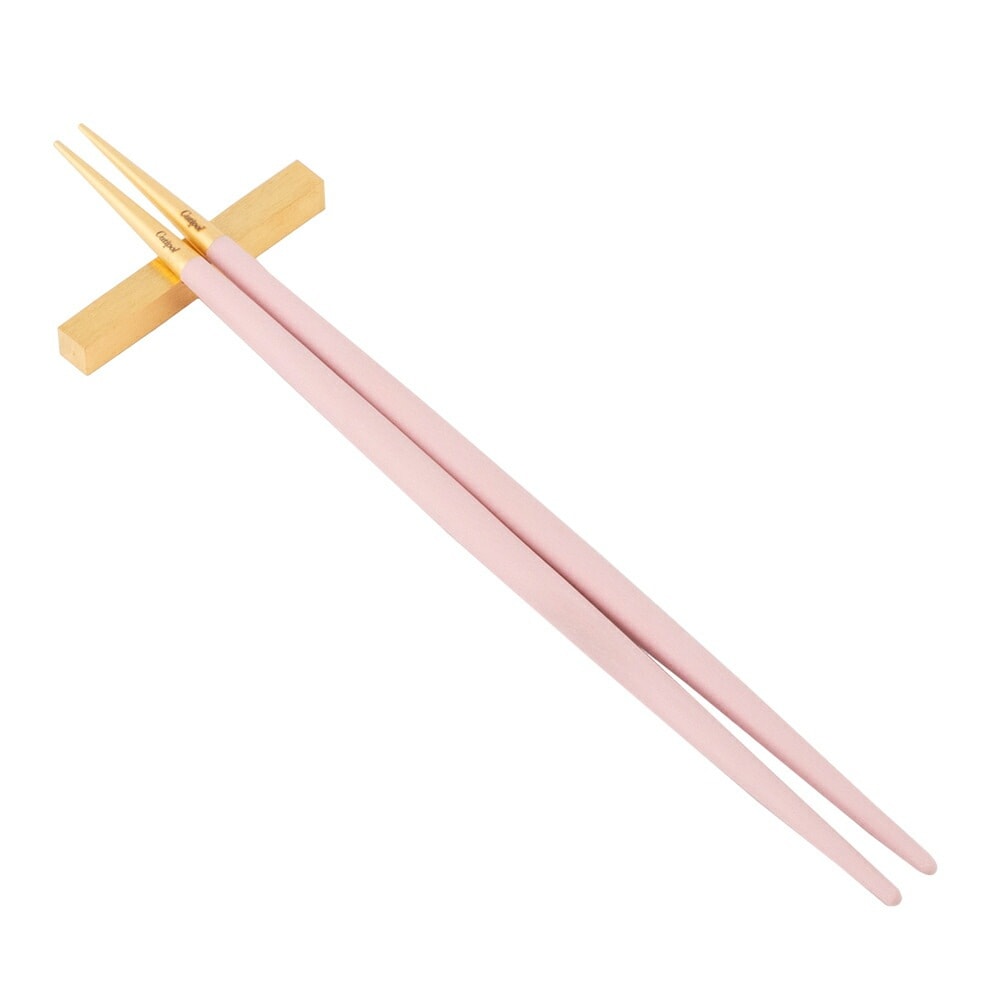 GOA ゴア 箸 ＋ 箸置きセット ピンクゴールド お箸 チョップスティック カトラリー