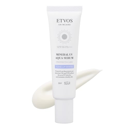 エトヴォス ミネラルUVアクアセラム SPF35 PA+++ 30g #トーンアップホワイト
