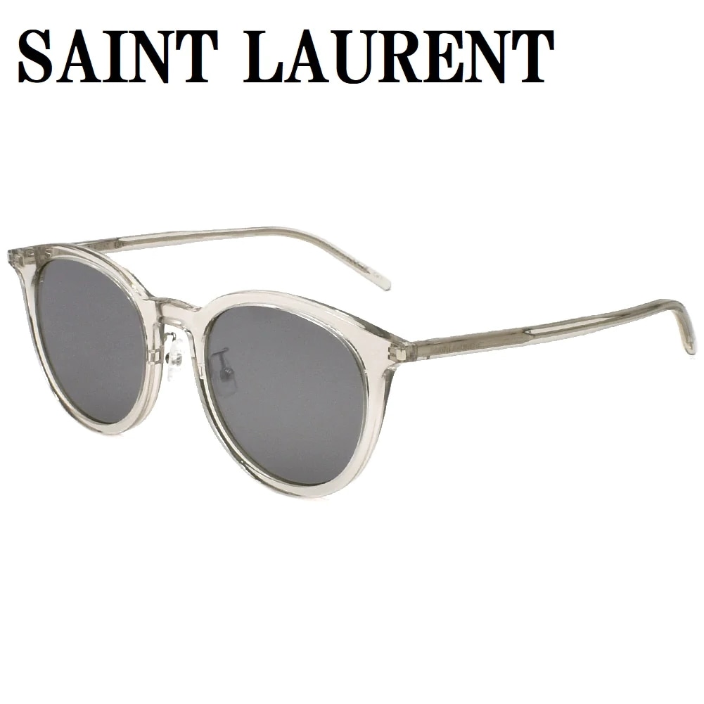 国内正規品 SL 488K 004 サングラス アジアンフィット アイウェア メガネ 眼鏡 UVカット 紫外線カット シルバー ベージュ