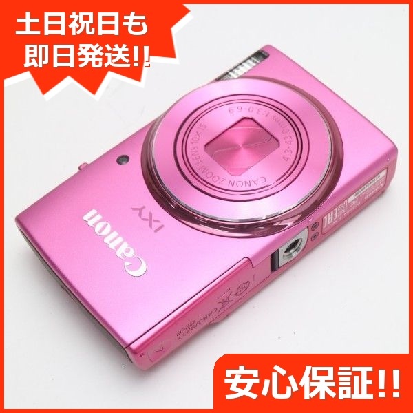 最終決算 美品 IXY 37 Canon デジカメ ピンク 140 コンパクトデジタル