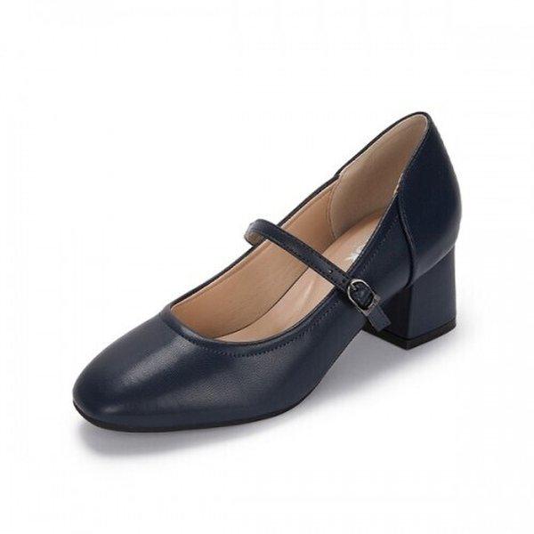 AK平沢店 女性ヒールドレス ネイビー 516422156AB