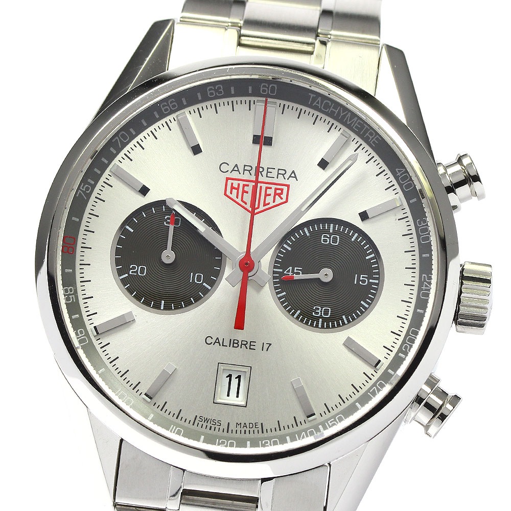 タグホイヤー TAG HEUER CV2119 カレラ ジャックホイヤー キャリバー17 自動巻き メンズ 良品 _746528【中古】