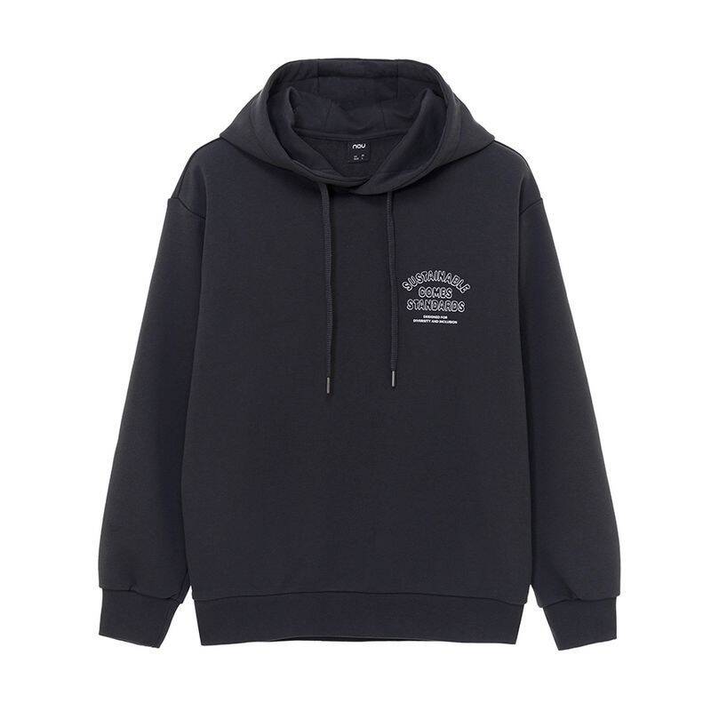 Nau グラフィックフーディ Tシャツ ダークグレー 496828
