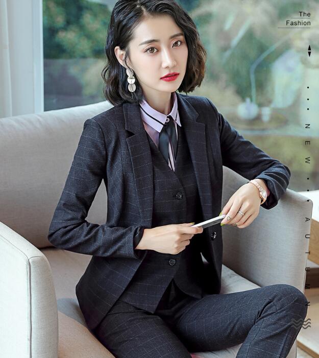 洗えるスーツ「4点セット」レディース 三つボダンスーツ着痩せ OL 通勤 フォーマル 卒業式 結婚式 二次会女性 20代30代40代50代 成人式 ジャケット+長袖シャツ+パンツ+ネクタイS/M/L/