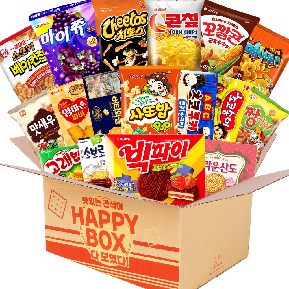 お菓子 ギフトセット ハッピーボックス スペシャルB 会社 事務室 おやつ 団体プレゼント