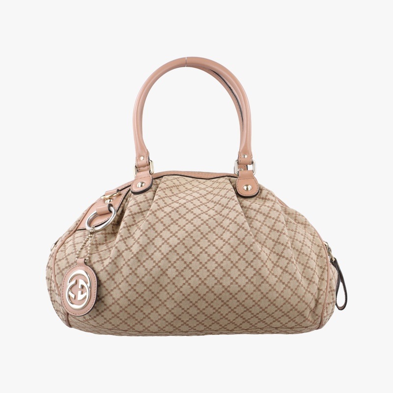 スーキー ディアマンテベージュキャンバス223974E9118388中古