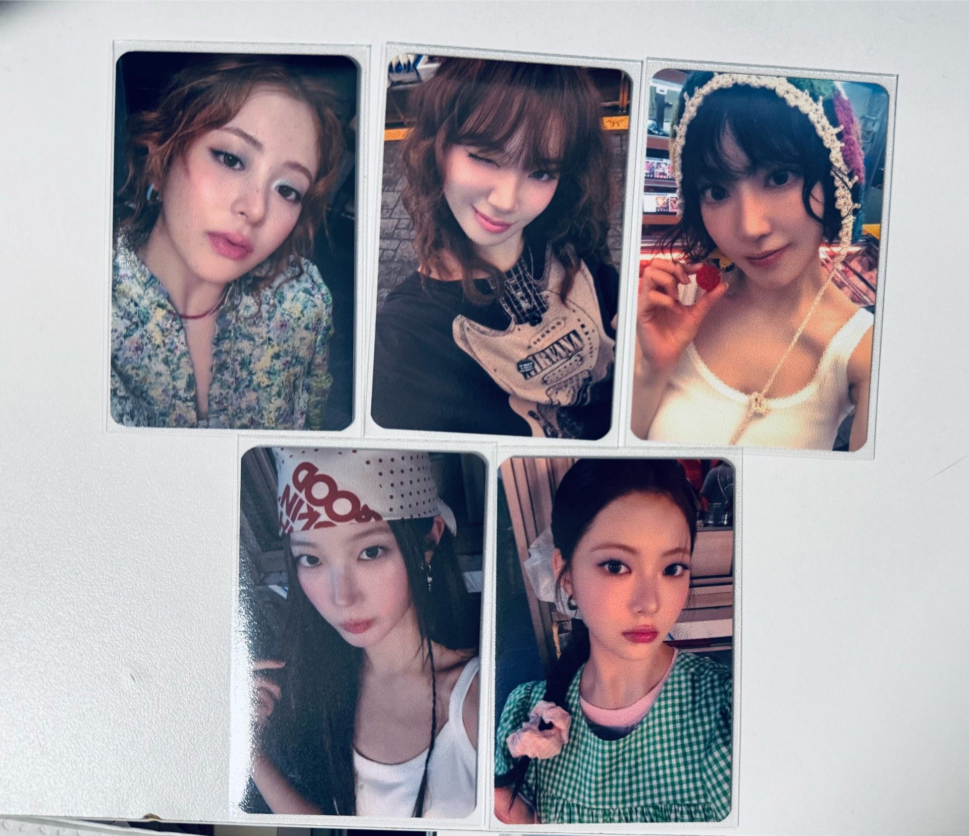 LESSERAFIM SPAGHETTI sw so トレカ トレカ 公式 特典 5枚セット