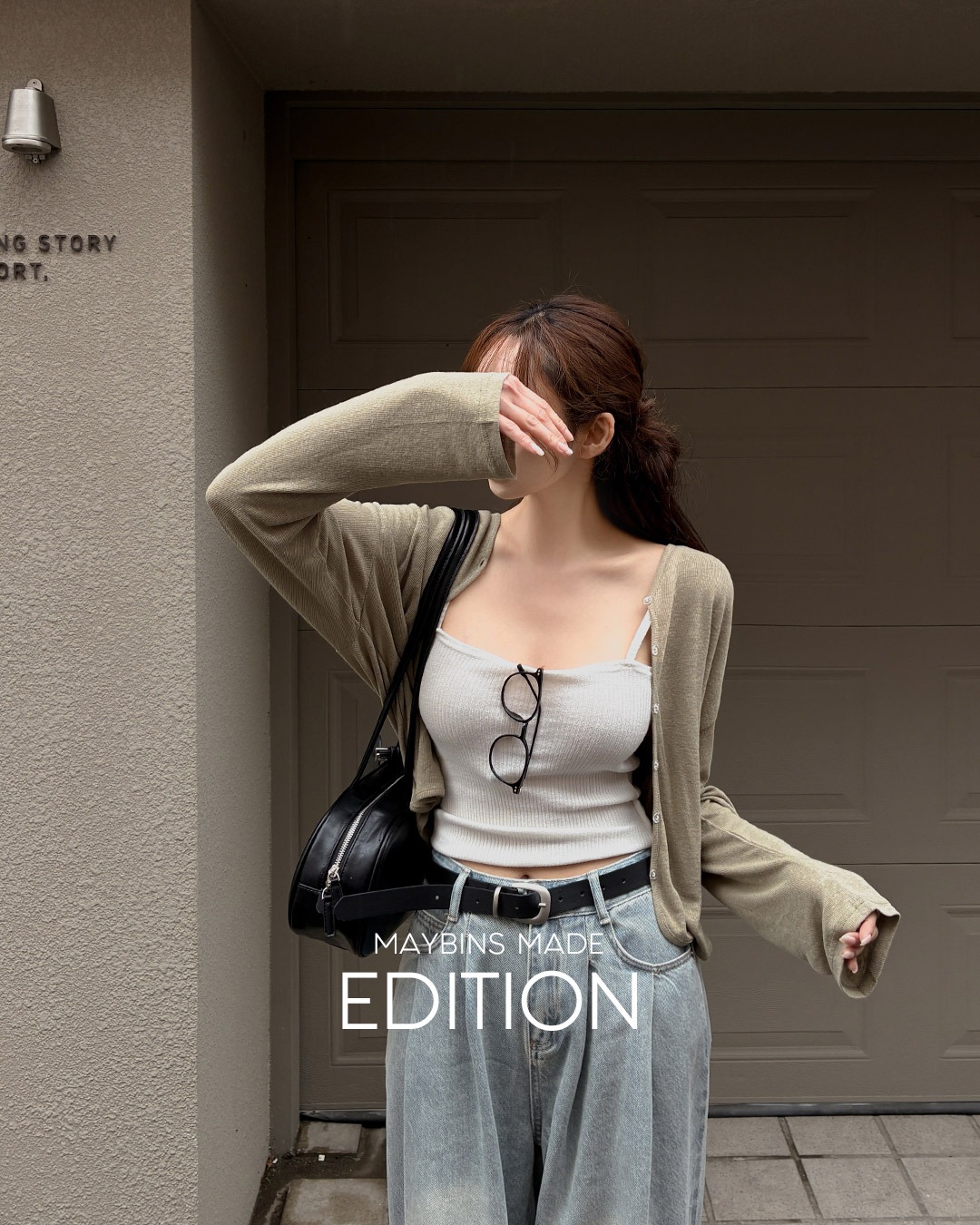 [MADE] リュージュリネンカーディガン韓国ファッション レディース