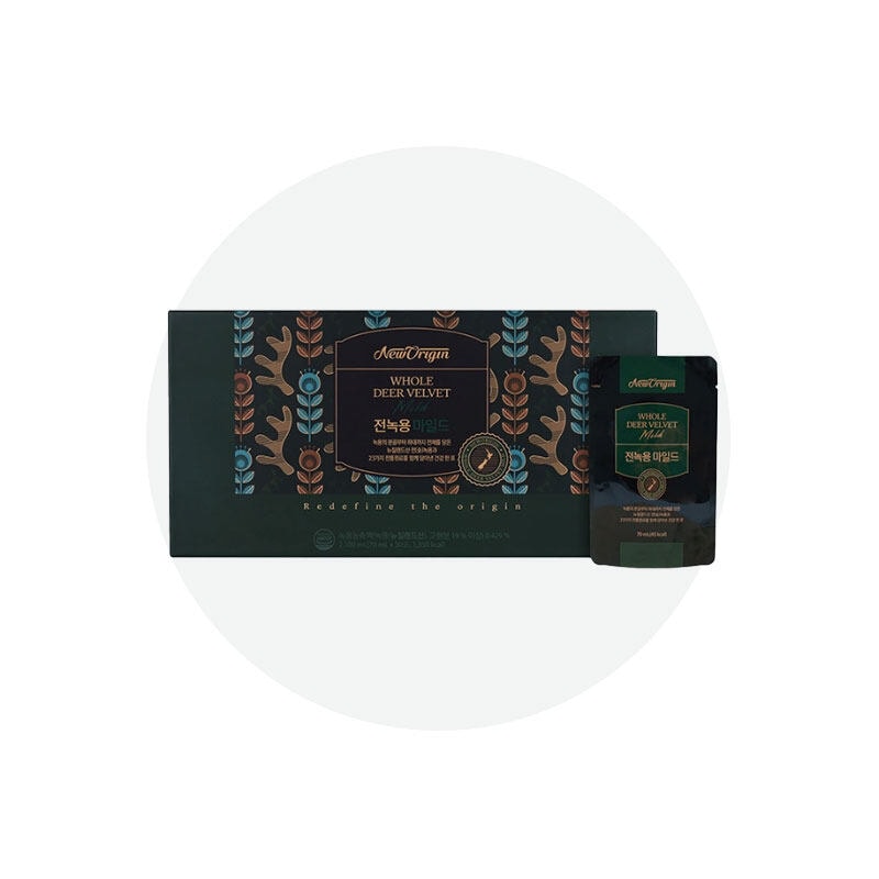 [新しい起源]全体の鹿のベルベットマイルド70ml * 30ct 7,271円