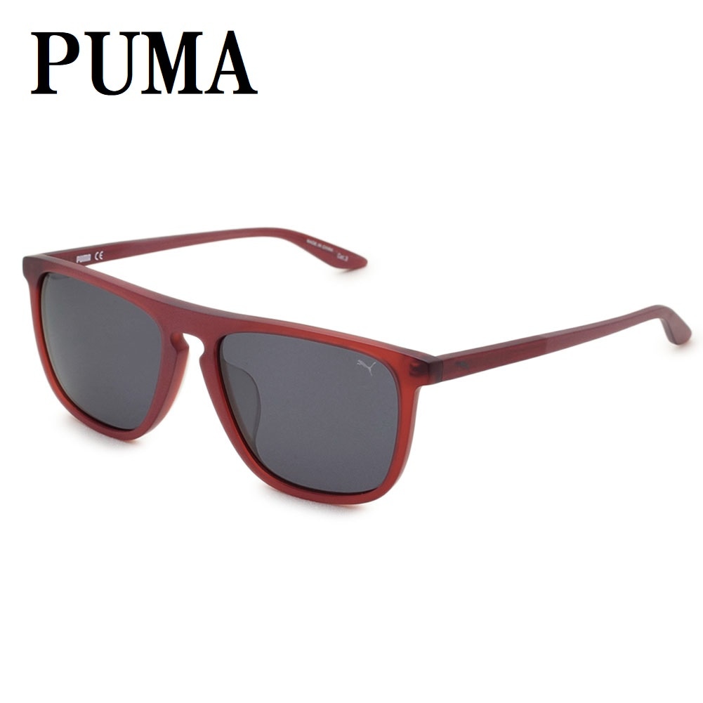 サングラス PE0098SA 002 56 アジアンフィット メガネ 眼鏡 UVカット 紫外線カット メンズ レディース スモーク レッド