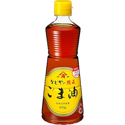 かどや 純正ごま油(PET)600gのサムネイル