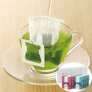 緑一服（ドリップ緑茶） 深むし茶（3ｇ5）4天竜茶（3ｇ3）2 【産直メーカー直送品】