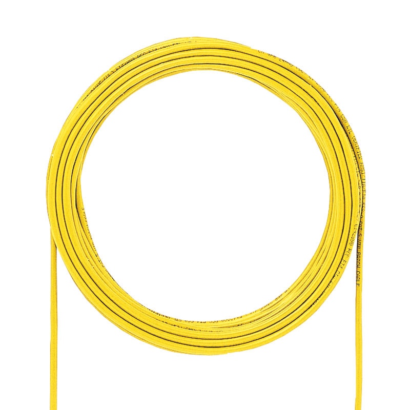 カテゴリ5eUTP単線ケーブルのみ 100m イエロー KB-T5-CB100YN