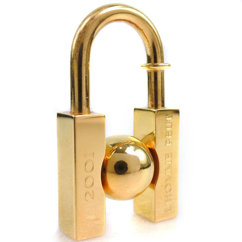 未知なる地球の美を求めて 2001 LHOMME PEUT カデナ 金メッキ ゴールド ユニセックス 中古品